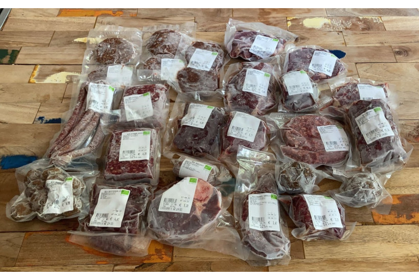 Biologisch rundvleespakket € 95